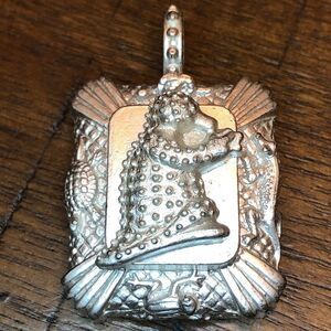 REBECCA COLLINS ‎ Pendant Platypus Turtle Frog Salamander Silver Tone